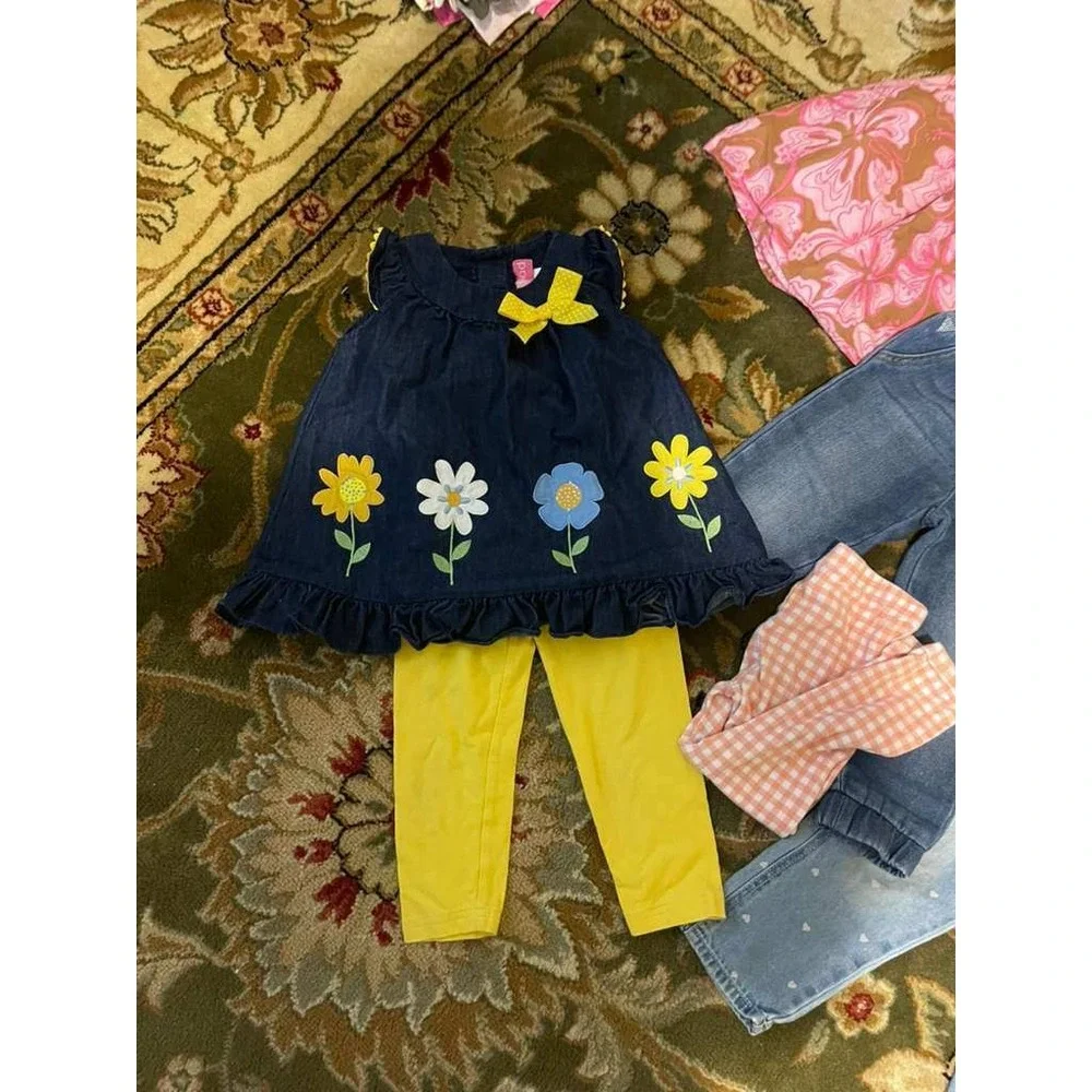 Toddler Girls Clothing‎ Lot 10pc OshKosh Old Navy Cat & Jack 18-24M 2T Dresses